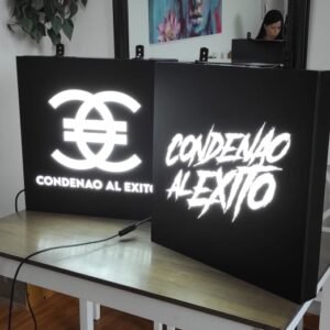 Cajas luminosas acrilicos